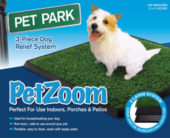 Туалет-лоток для собак Pet Park Pet Zoom с искусственной травой