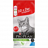 Сухой Корм Purina Pro Plan Sterilised для стерилизованных кошек с кроликом 10+2 кг ПРОМОПАК Сухой Корм Purina Pro Plan Sterilised для стерилизованных кошек с кроликом 10+2 кг ПРОМОПАК