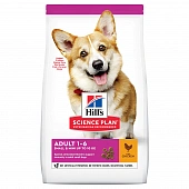 Сухой Корм Hill's Science Adult Dog Small&Mini Breed Chicken для взрослых собак маленьких и миниатюрных пород с курицей