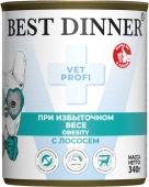 Банки Best Dinner Vet Profi Obesity для собак при для контроля избыточной массы тела с...