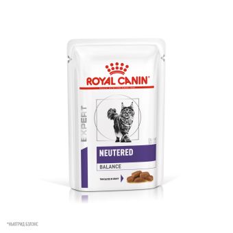 Паучи Royal Canin Neutered Balance для взрослых стерилизованных кошек, склонных к набору веса