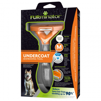 Фурминатор FURminator Undercoat deShedding Tool для средних собак с короткой шерстью