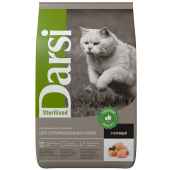 Сухой Корм Darsi Sterilised для стерилизованных кошек с курицей