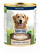 Консервы Happy Dog Natur Line для собак с ягнёнком и рисом 970г