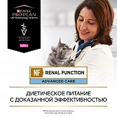 Паучи Pro Plan Veterinary Diets (NF) для кошек при почечной недостаточности с курицей - Поздняя стадия