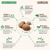 Сухой Корм Sirius полнорационный для кошек с чувствительным пищеварением, индейка и черника