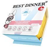 Ламистеры Best Dinner Vet Profi Gastrointestinal Low Fat для собак с чувствит. пищеварением нежный паштет из индейки