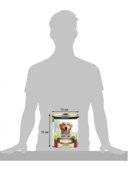 Консервы Happy Dog Natur Line для собак с телятиной, печенью, сердцем и рубцом 