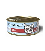 Консервы Best Dinner Vet Profi Exclusive Gastro Intestinal для кошек с чувствительным пищеварением паштет из дичи