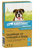 Ошейник Килтикс для собак средних пород от клещей
