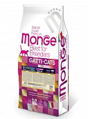 Сухой Корм Monge Cat BWild Low Grain Hare для взрослых кошек с мясом зайца Сухой Корм Monge Cat BWild Low Grain Hare для взрослых кошек с мясом зайца