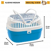 Переноска Ferplast Aladino Medium для грызунов Переноска Ferplast Aladino Medium для грызунов