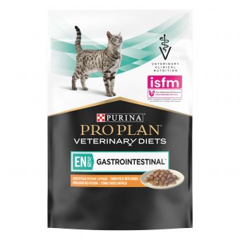 Влажный корм для кошек PRO PLAN® VETERINARY DIETS EN ST/OX Gastrointestinal при расстройствах пищеварения, с курицей