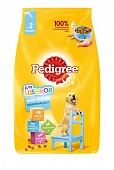 Сухой Корм Pedigree для щенков всех пород с 2 месяцев с курицей