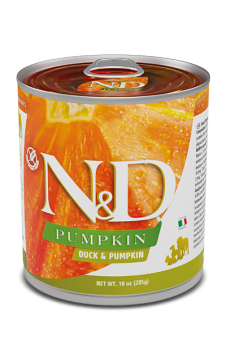 Консервы Farmina N&D Dog Duck&Pumpkin для собак с уткой и тыквой