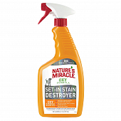 Спрей Natures Miracle Dog Oxy-Formula Stain&Odor Remover уничтожитель пятен и запахов Окси-формула для собак