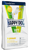 Сухой Корм Happy Dog Vet P-Urinary для собак. Ветеринарная диета при мочекаменной болезни, вызванной нарушением обмена веществ