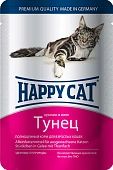 Паучи Happy Cat для кошек с тунцом в желе Паучи Happy Cat для кошек с тунцом в желе