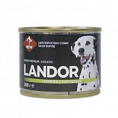 Консервы Landor Dog для собак с перепёлкой и потрошками Консервы Landor Dog для собак с перепёлкой и потрошками