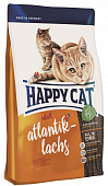 Сухой Корм Happy Cat Supreme Fit&Well Adult Атлантический лосось для активных кошек