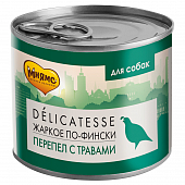 Банки Мнямс для собак всех пород паштет из перепёлки с травами "Жаркое по-фински" Банки Мнямс для собак всех пород паштет из перепёлки с травами "Жаркое по-фински"