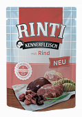 Паучи Rinti Kennerfleisch для собак с говядиной