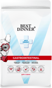 Корм Best Dinner Vet Profi Gastrointestinal при нарушениях пищеварения у взрослых собак всех пород