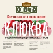 Корм Деревенские Лакомства Холистик Премьер для кошек с уткой для кастрированных и...