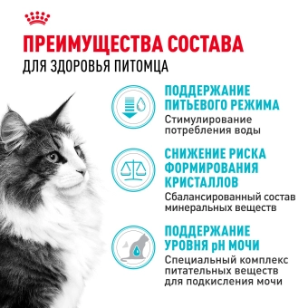 Корм для взрослых кошек Royal Canin Urinary Care Корм сухой для поддержания здоровья мочевыделительной системы