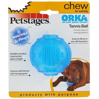 Игрушка Petstages ORKA Tennis Ball. Теннисный мяч для собак (6 см)