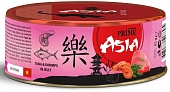 Банки Prime Asia для кошек с тунцом и креветки в желе