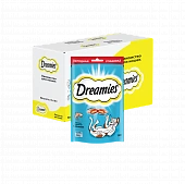 Лакомство Dreamies для кошек с лососем