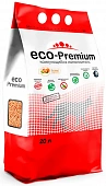 Наполнитель ECO-Premium для кошачьего лотка древесный с запахом персика