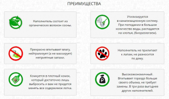 Наполнитель ECO-Premium для кошачьего лотка древесный с запахом ромашки