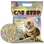 Наполнитель Cat Step Tutti Frutti для кошек впитывающий с запахом лимонной карамели Наполнитель Cat Step Tutti Frutti для кошек впитывающий с запахом лимонной карамели