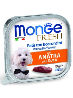 Ламистеры Monge Dog Fresh для собак с уткой