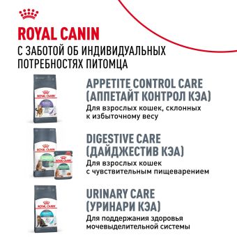 Паучи Royal Canin Light Weight Care для взрослых кошек для контроля набора веса мелкие кусочки в желе