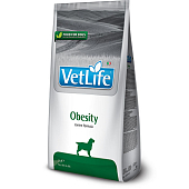 Сухой Корм Farmina Vet Life Dog Obesity для собак облегчённый диетический для коррекции веса
