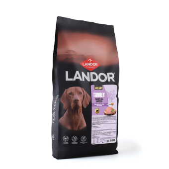 Корм Landor Adult Dog для взрослых собак всех пород с ягненком и рисом
