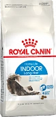 Royal Canin Indoor Long Hair корм сухой сбалансированный для взрослых длинношерстных кошек, живущих в помещении