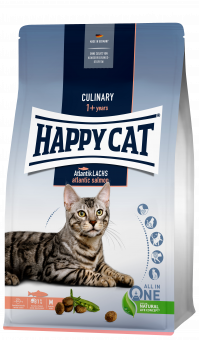 Корм Happy Cat Culinary Atlantik-Lachs для взрослых кошек с атлантическим лососем