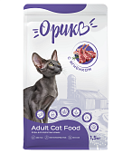 Полнорационный сухой корм Орико Cat для взрослых кошек с ягнёнком