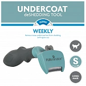 Фурминатор FURminator Undercoat deShedding Tool для маленьких кошек с длинной шерстью