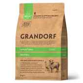 Сухой Корм Grandorf Adult Dog Lamb&Turkey Mini для собак мини пород с ягнёнком и...