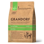 Сухой Корм Grandorf Adult Dog Lamb&Turkey Mini для собак мини пород с ягнёнком и...