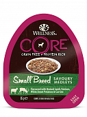 Ламистеры Wellness Core Small Breed для собак мини пород из баранины с олениной, белым сладким картофелем и морковью