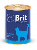 Консервы Brit Premium Turkey для кошек с индейкой
