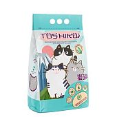 Наполнитель Toshiko комкующийся для кошачьего лотка бентонитовый с запахом соснового...