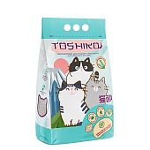 Наполнитель Toshiko комкующийся для кошачьего лотка бентонитовый с запахом соснового бора Наполнитель Toshiko комкующийся для кошачьего лотка бентонитовый с запахом соснового бора