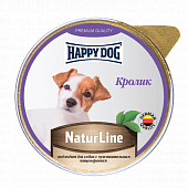 Паштет Happy Dog Natur Line для собак маленьких пород с кроликом
